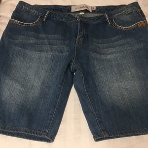 Eckore denim shorts